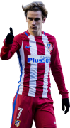 Antoine Griezmann football render