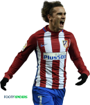 Antoine Griezmann football render