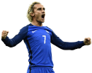 Antoine Griezmann football render