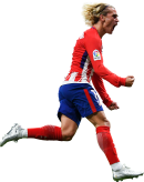 Antoine Griezmann football render