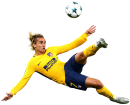 Antoine Griezmann football render