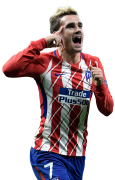 Antoine Griezmann football render