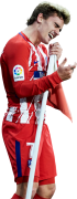 Antoine Griezmann football render