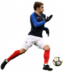 Antoine Griezmann football render