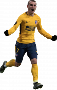 Antoine Griezmann football render