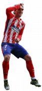 Antoine Griezmann football render