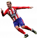 Antoine Griezmann football render