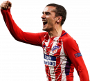 Antoine Griezmann football render