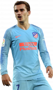 Antoine Griezmann football render