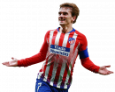 Antoine Griezmann football render