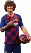 Antoine Griezmann football render