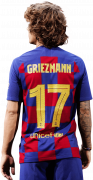 Antoine Griezmann football render