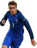 Antoine Griezmann football render