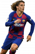 Antoine Griezmann football render