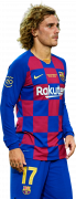 Antoine Griezmann football render