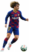 Antoine Griezmann football render