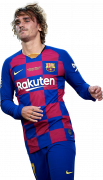 Antoine Griezmann football render