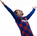 Antoine Griezmann football render