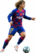 Antoine Griezmann football render