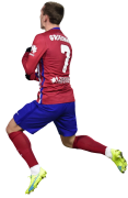 Antoine Griezmann football render