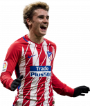 Antoine Griezmann football render