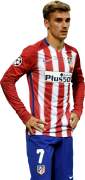 Antoine Griezmann football render