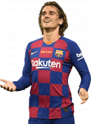 Antoine Griezmann football render