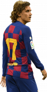 Antoine Griezmann football render