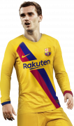 Antoine Griezmann football render