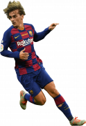 Antoine Griezmann football render