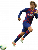 Antoine Griezmann football render