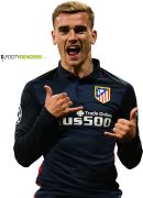 Antoine Griezmann football render