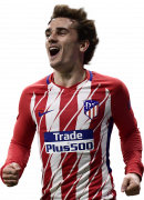 Antoine Griezmann football render