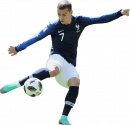 Antoine Griezmann football render