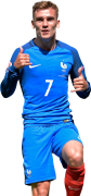 Antoine Griezmann football render