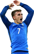 Antoine Griezmann football render