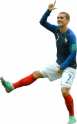 Antoine Griezmann football render