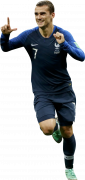 Antoine Griezmann football render