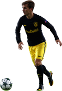 Antoine Griezmann football render