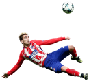 Antoine Griezmann football render