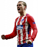 Antoine Griezmann football render