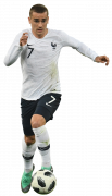 Antoine Griezmann football render