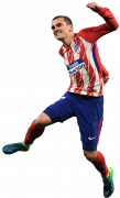 Antoine Griezmann football render