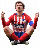 Antoine Griezmann football render