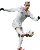 Antoine Griezmann football render