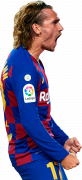 Antoine Griezmann football render