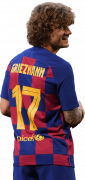 Antoine Griezmann football render
