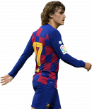 Antoine Griezmann football render