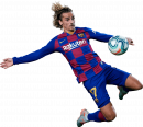 Antoine Griezmann football render