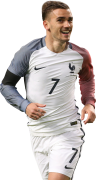 Antoine Griezmann football render